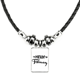 thumbnail image 1 of hola febrero cita handwrite collar a mano colgante de cuerda de cuero Unbranded M, 1 of 3