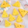 thumbnail image 2 of Cheese Shape Eraser Cute PVC Erasers for Students Fun Classroom Prize School Supply for Kindergarten Party Favors, 2 of 8
