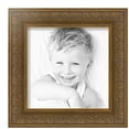 thumbnail image 2 of ArtToFrames 10" x 10" Wide Gold with Green Tones Picture Frame, 10x10 inch Gold Wood Poster Frame (WOM-5078),  Pack, 2 of 7
