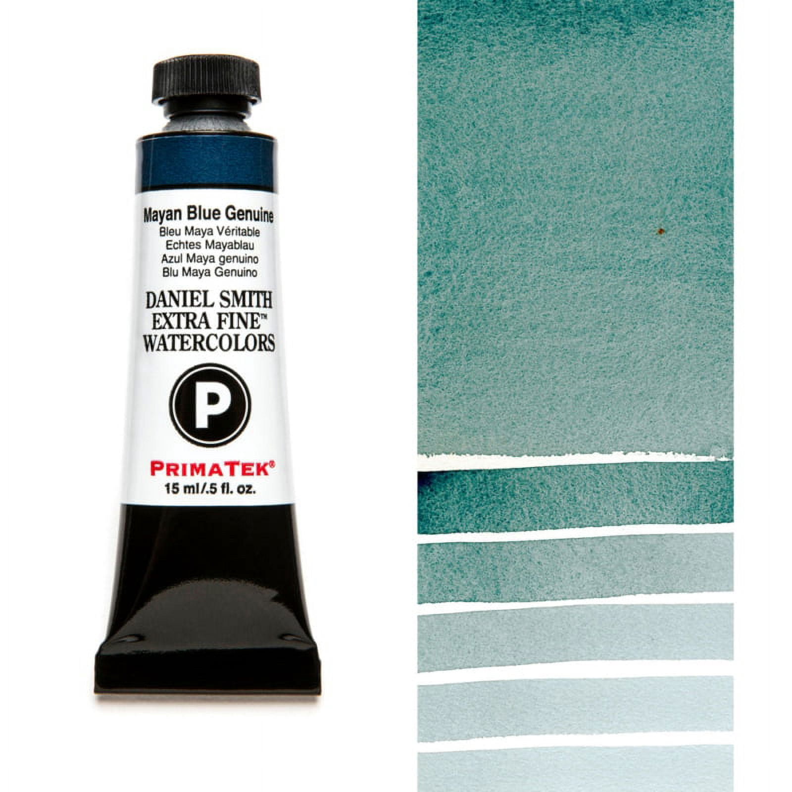 Daniel Smith Extra Fine Watercolor, 15 ml, Mayan Blue Genuine