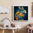 thumbnail image 3 of Diamond Painting 5D DIY Full Round Drill Rabbit Kit Arte Decoración del hogar (GS3313), 3 of 9