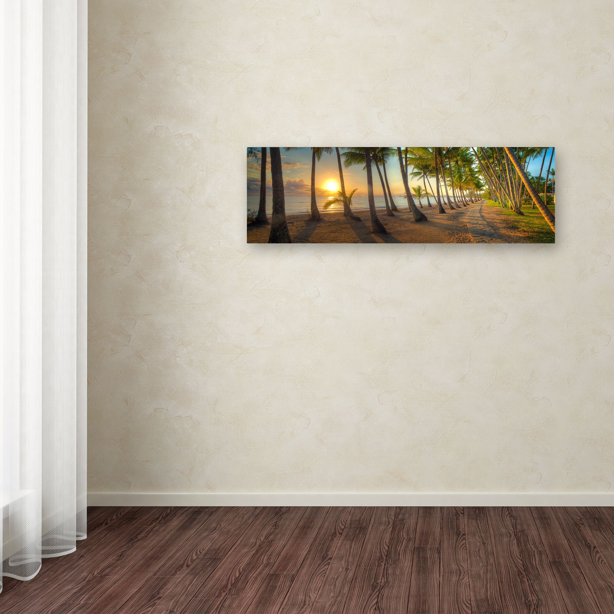 Trademark Fine Art 'Palm Cove' Canvas Art by Doug Cavanah