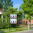 thumbnail image 6 of Wukai Cute Gnomes in USA1 Garden Flags Double Sided Welcome Garden Yard House Flags Outside Outdoor House (Only Flag), 6 of 8