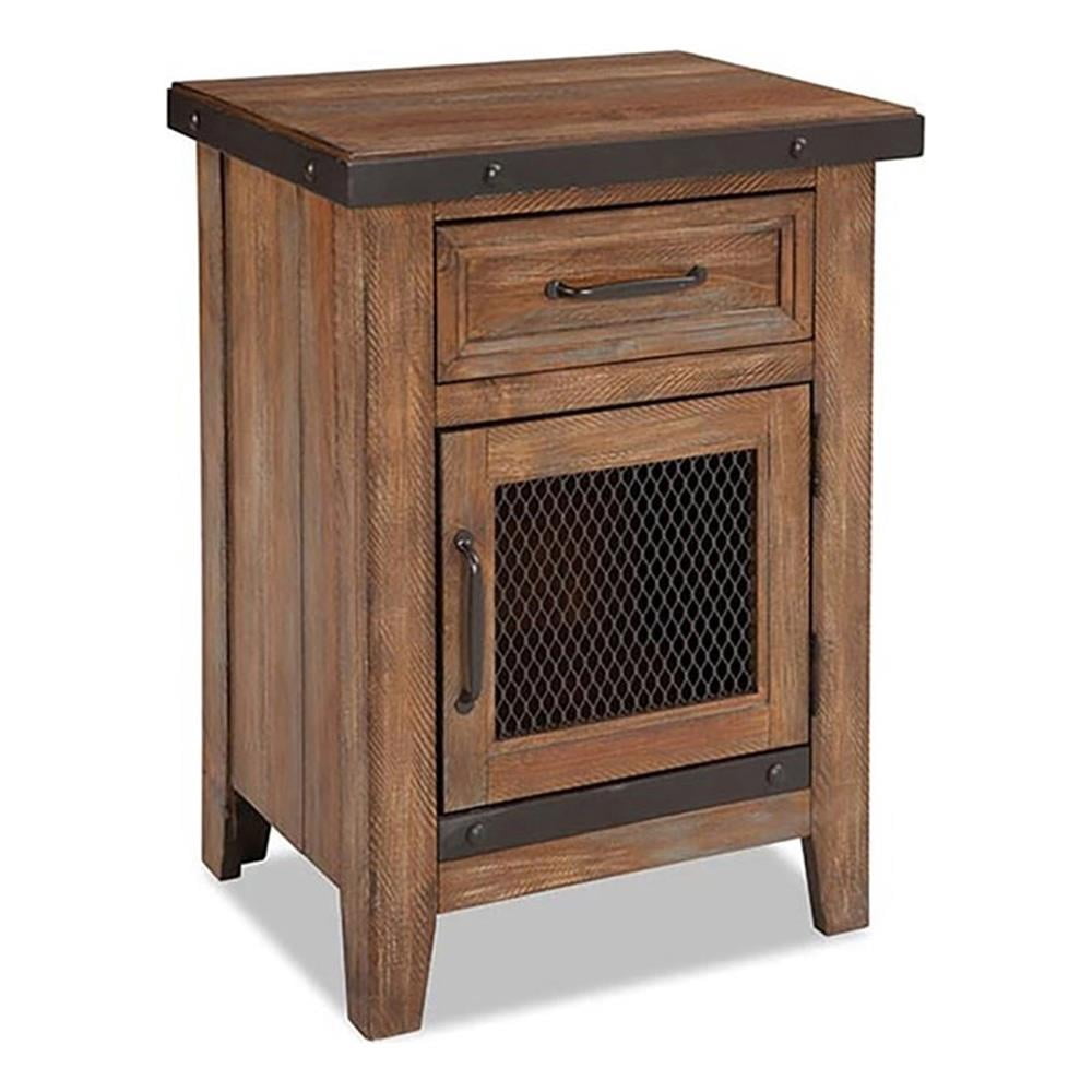 Intercon Nightstand, 1 Drawer in Canyon Brown
