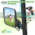 thumbnail image 2 of Espejo universal para carrito de golf 10L0L para Yamaha, Club Car, EZGO, 2 of 9