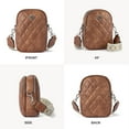 thumbnail image 7 of Leather Small Crossbody Bags for Women Designer Cell Phone Bag Wallet Purses Adjustable Strap, 7 of 7