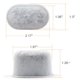 thumbnail image 4 of Bewildely 12 filtros de agua activos de coco que eliminan las impurezas del líquido para máquinas de café Juegos de servir café y té Bewildely JJ14233-00, 4 of 6