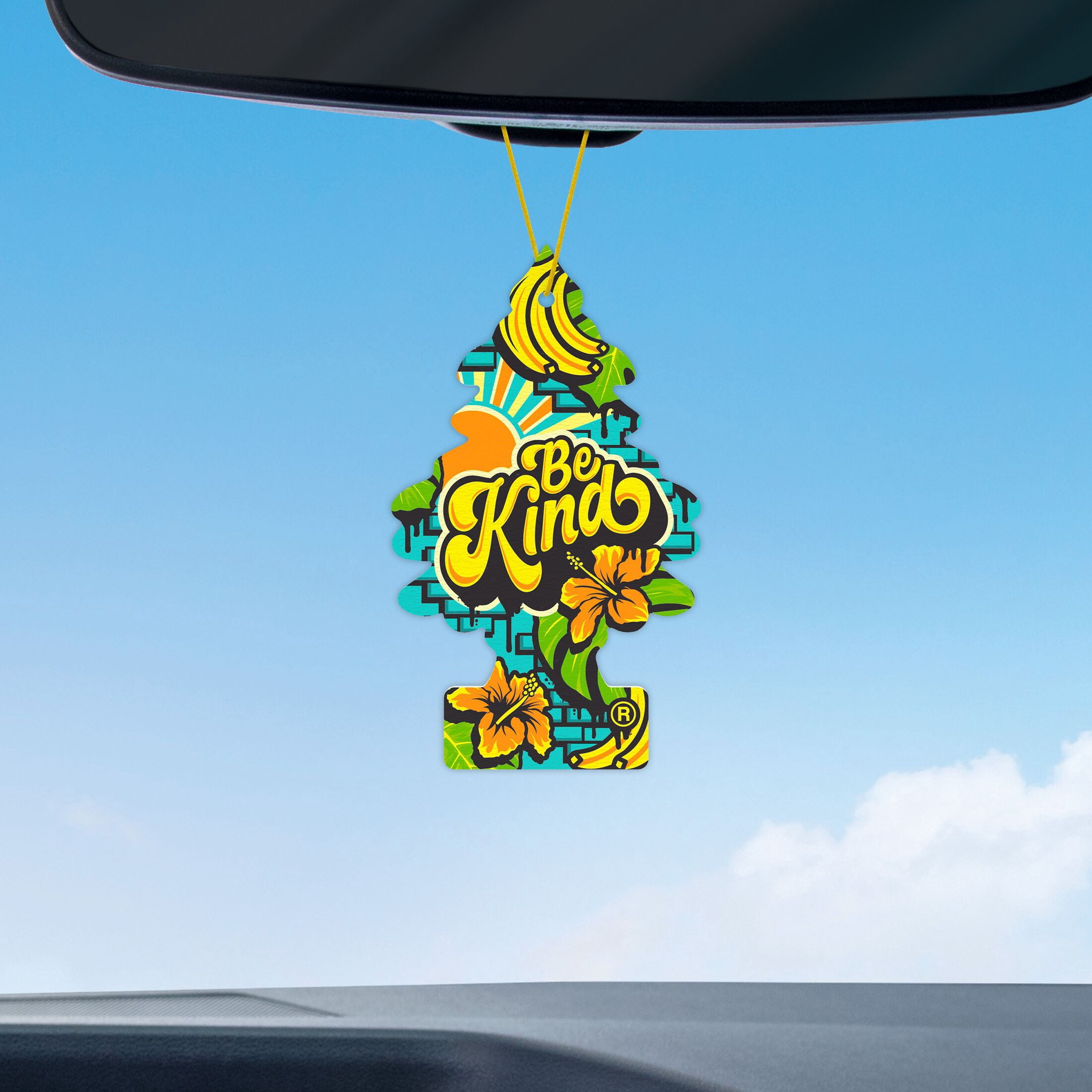 (2 pack) Little Trees Air Freshener Be Kind Fragrance 3-Pack
