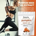thumbnail image 2 of 4PACKS LENORIA Pumpkin Seed Oil 3000mg|180=900Capsules|ColdPressed|-, 2 of 5