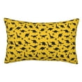 thumbnail image 1 of Fotbe Dinosaur Funda de Almohada Decorativa Estilo Occidental, Lujo en Algodón, Fundas para Almohadas King, Cojín Estampado para Decoración del Hogar-16"x24", 1 of 6