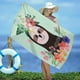 thumbnail image 5 of Fiudx Ofertas del día Toalla de playa de microfibra, súper liviana, colorida, toalla de baño, manta de playa a prueba de arena, toalla multiusos para viajes, piscina, 30 x 60 pulgadas, 5 of 5