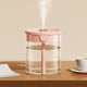 thumbnail image 5 of Humidificador de aire con luz nocturna LED Difusor de modos de rociado silencioso USB 2 para viajes Rosado Zulema Humidificador de aire, 5 of 8