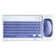 thumbnail image 1 of Teclado Bluetooth Pisexur para teléfonos móviles y tabletas, teclado y ratón inalámbricos magnéticos con control mágico, organizador de electrónica para niños., 1 of 9