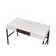 thumbnail image 7 of Hassch Modern Computer Desk Study Writing Table with Built-in USB Port & Plug, Storage Drawer, Natural, 7 of 7