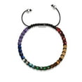 thumbnail image 5 of Rainbow Chakra | Mini | 7 Gemstone Bracelet, 5 of 5