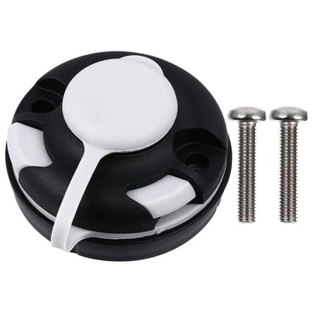 Worgeous Universal Kayak Mount Base for Fishing Rod Holder with NonSlip Bottom Black Nylon and Polyurethane Small Size