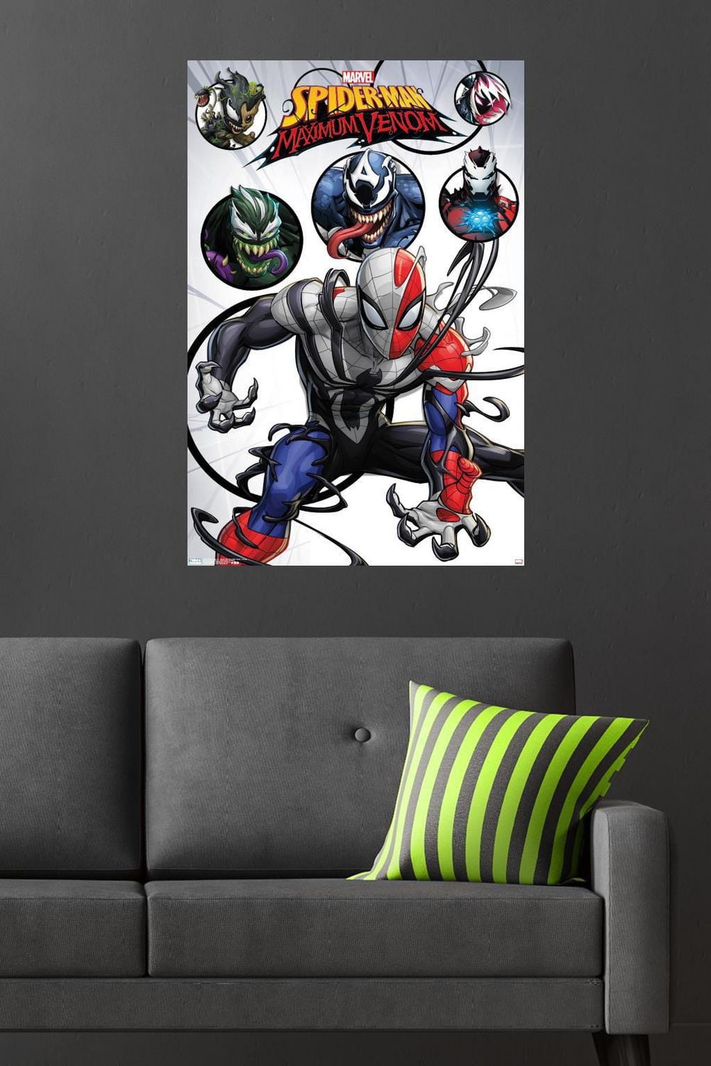Marvel Comics TV - Spider- Man: Maximum Venom - Collage Wall Poster, 22.375" x 34"