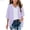 Light Purple, variant on Girls Casual Solid Color Cardigan Top For Everyday Wear Spring Summer Lightweight Open Front Shirt Comfortable Tee For Kids Girls Casual T Shirts Size for Girl 5-6 Years