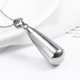 thumbnail image 4 of Collar de botella de perfume en forma de gota de acero inoxidable para hombres y mujeres, botella de aceite esencial de acero de titanio, cadena de suéter, colgante conmemorati, 4 of 5