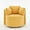 Yellow, variant on PAPROOS Swivel Barrel Accent Chair, 360° Swivel Chairs with Storage and Removable Throw Pillow, Single Sofa Armchair Comfy Round Sofa Chair for Living Room Bedroom, Teddy Khaki