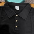 thumbnail image 5 of Men's Shirts with Pockets and Collar Shirts Big and Tall Summer Top Casual Short Sleeved Chest Pocket with 3 Buttons Collar Top, 5 of 8