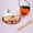 B, variant on Orangide Halloween Season Triangle Cake Shaped Gift Bags Candy Boxes 10 Pcs, Halloween Decorations Pretzel Favor Containers for School Classroom Exchange