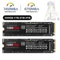 thumbnail image 2 of RIHDA M2 2280 PCIe protocol 4.0 SSD high-speedUp to 7,450 MB/s Read speeds, Up to 6,750 MB/s write speeds, solid-state drive 1080PRO 4TB NVME, 2 of 5