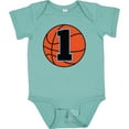 thumbnail image 3 of Inktastic Basketball 1st Birthday 1 Year Old Boys Baby Bodysuit, 3 of 5
