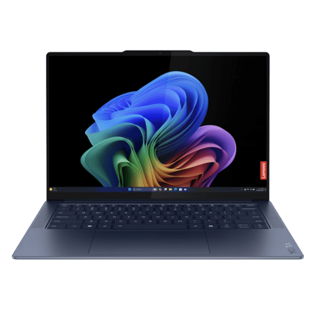 Laptop Lenovo Yoga Slim 7 14Q8X9 14.5" OLED 3K Táctil | Snapdragon X Elite | 32GB RAM | 1TB SSD | Copilot+ PC | Teclado Retroiluminado Español | Azul Cósmico