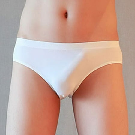 

Men S Fashion Sexy Low-Rise Briefs Breathable Seamless Comfort Underwear