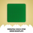 thumbnail image 3 of LEGO DUPLO Green Building Plate, 24x24 Stud Foundation for Toddlers to Build, Play, and Display Their Brick Creations, Baseplate Construction Toy for Kids, 10980, 3 of 7