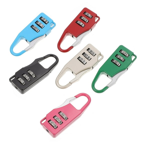Raindrops  6 Pcs Safe Password Lock Gym Locker Suitcases Travel Door for Luggage