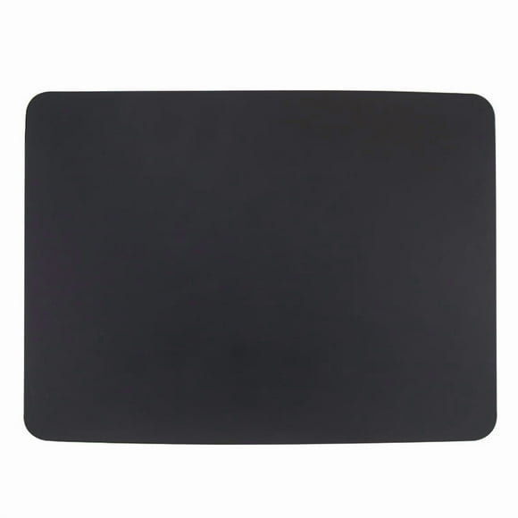 XmhyTop-A Silicone Placemats Waterproof Heat Insulation Table Mats, Durable Kitchen Dining Placemats, 40*30cm 4 Pieces Non-Slip Place Mats for Home,Black