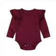 thumbnail image 1 of Combinaison à Volants d'Été pour Tout-Petit Nouveau-Né Fille, Barboteuse Justaucorps Combinaison Tenues Tenue de Soleil, 1 of 4