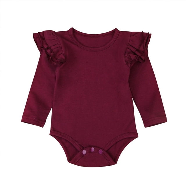 Combinaison à Volants d'Été pour Tout-Petit Nouveau-Né Fille, Barboteuse Justaucorps Combinaison Tenues Tenue de Soleil