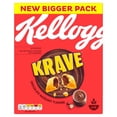 thumbnail image 4 of Kellogg's Krave Chocolate Hazelnut Breakfast Cereal 410g, British Import (Pack of 3), 4 of 5