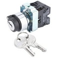 thumbnail image 4 of Interruptor de llave de 2 posiciones con reinicio automático, bloqueo de potencia, conversión, bloqueo de rotación + llave ZB2‑BE101 ZB2‑BE102C, 4 of 14