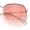 Gold - Burgundy, variant on Womens Nerdy Oversized Rectangle Metal Rim Fashion Sunglasses Black - Blue Beige