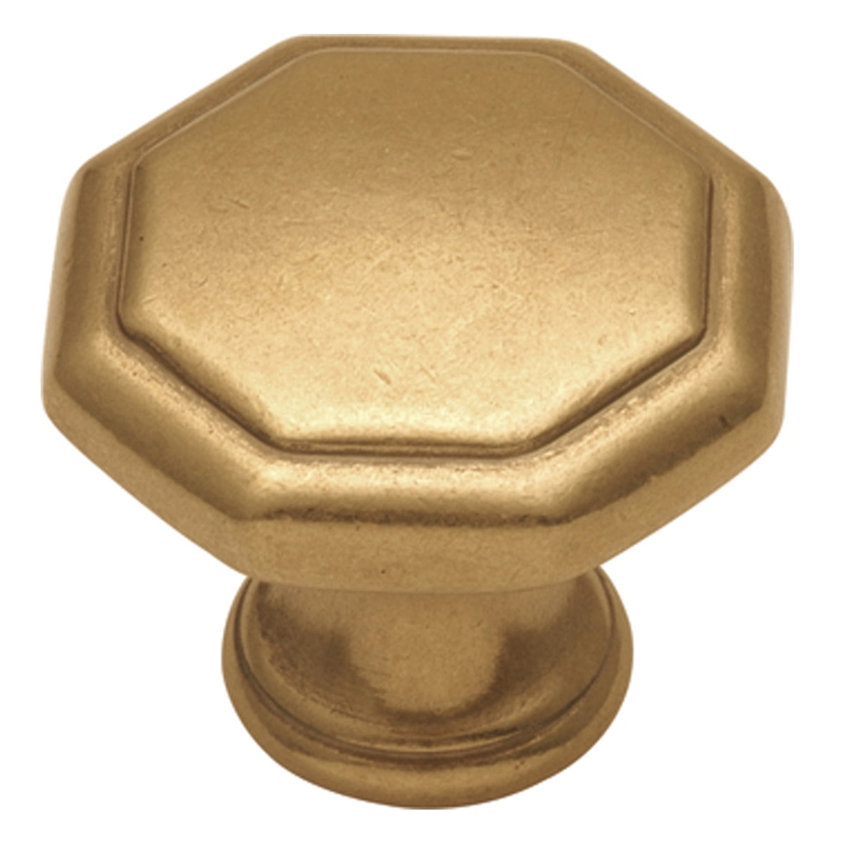 Polished Brass Hickory Hardware P14402-3 1-1/8-Inch Conquest Cabinet Knob 