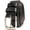 Black, variant on Leather Belt for Men,100% Italian Full Grain Real Solid Leather