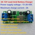thumbnail image 2 of 3A 12V 1-1000AH Lead-Acid Battery Charger Accumulator Charger for UPS Car Motorcycles Electric Road Vehicle, A, 2 of 7