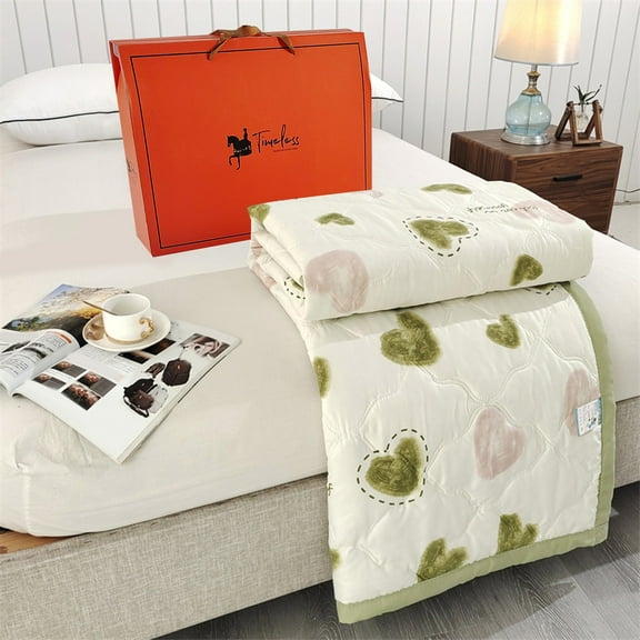 BZPIZ Home Deals Cooling Comforter Modern Style Quilt for All Season for All Season Throw/Queen/King/Twin/Full Sizes