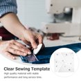 thumbnail image 3 of 1 Ensemble de Gabarits de Quilting Gabarits de Patchwork DIY Outils de Couture en Tissu Simples, 3 of 8