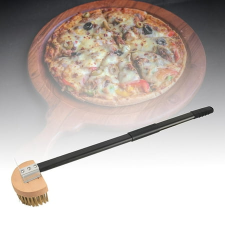 

Pizza Oven Brush Copper Brush Durable Easy to Install Pizzeria Campings Detachable Pizza Oven 1Pcs Barbecue Pizza Stone Brush A