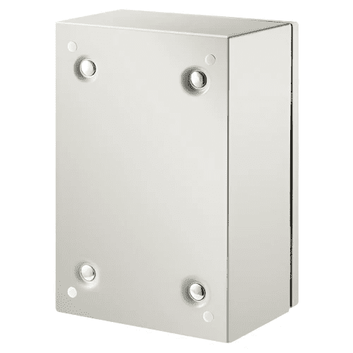 NEMA 4X Steel Enclosure 12 x 8 x 6'' Electrical Junction Box IP66