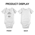 thumbnail image 3 of Cute Baby Jumpsuits Lil's Rhino Animal Funny Boy & Gril Newborn Clothes (White, 6-12 Months), 3 of 5