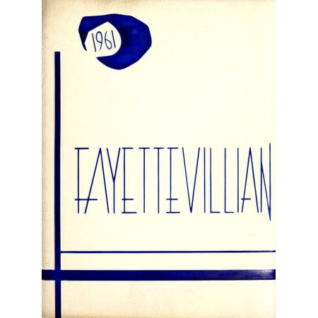 (Custom Reprint) Yearbook: 1961 Fayetteville State University - Fayettevillian Bronco Yearbook (Fayetteville, NC)