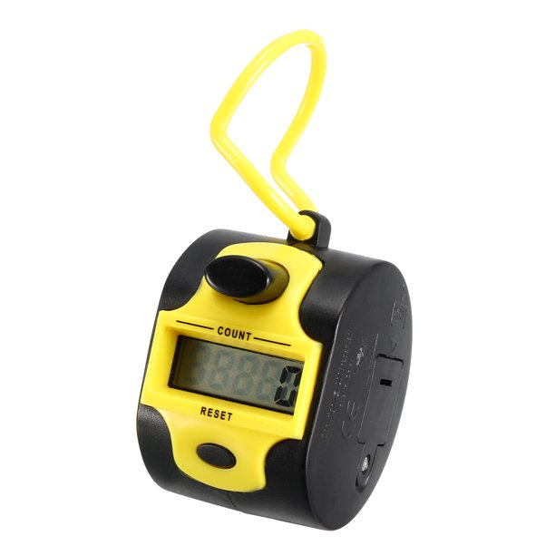 Portable Digital Tally Counter 5 Digit Number Clicker Hand Held LCD Electronic Screen Mini