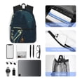 thumbnail image 4 of Fotbe Moonlit Skeleton Campfire Mochila Ligera Casual para Laptop para Hombres y Mujeres, Mochila Impermeable de Uso Diario, Mochila para Universidad, 4 of 6