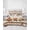 Cinnamon,WarmAmber,Coffee,White, variant on Quilts Twin Size, Coffee Fall Soft Comforter Bedding Set for Bed, Thanksgiving Maple Leaves Vintage Brown Plaid Lightweight Quilted Bedspread with Pillow Cover(2 Pieces) for All Season, 68x86 Inch